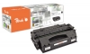 Peach tonercartridge zwart, hoge capaciteit, compatibel met  HP No. 53X BK, Q7553X