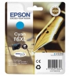 210814 - Cartuccia InkJet originale, XL ciano No. 16XL c, C13T16324010 Epson