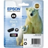 210843 - Cartuccia InkJet originale nero foto No. 26 phbk, C13T26114010 Epson