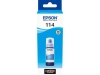 212483 - Bottiglia di inchiostro originale ciano No. 114 c, C13T07B240 Epson