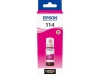 212484 - Bottiglia di inchiostro originale magenta No. 114 m, C13T07B340 Epson