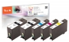 318509 - Peach multi paketas „Plus“ su mikroschema, XL kiekis, suderinamas su No. 150XL Lexmark
