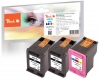 319215 - Peach Multi Pack Più, compatibili con No. 901XL, CC654AE*2, CC656AE HP