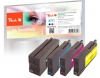 320035 - Peach Combi Pack Plus compatibile con No. 711, CZ129AE, CZ130AE, CZ131AE, CZ132AE HP
