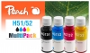 321284 - Multi Pack Peach, compatibile con GT51, GT52, M0H57AE, M0H54AE, M0H55AE, M0H56A HP