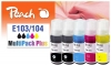 321331 - Peach Combi Pack Plus, compatibile con No. 103, No. 104 Epson