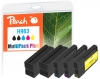 321491 - Peach Combi Pack Plus con chip compatibile con No. 963, 6ZC70AE HP